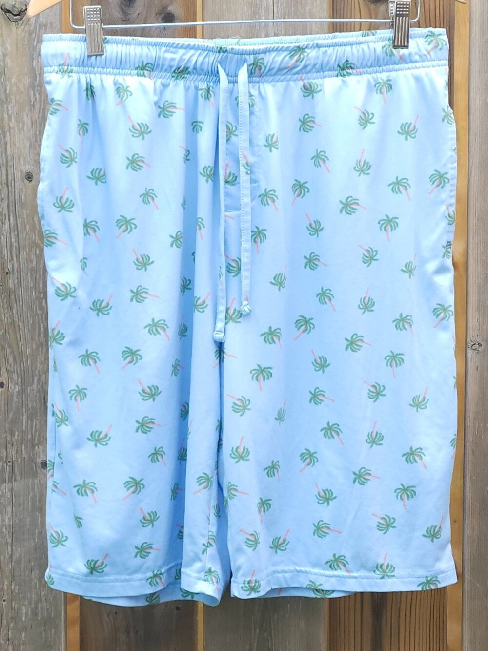 Mountain Ridge Tropical Palm Tree Shorts Size Large Boxer Shorts Style